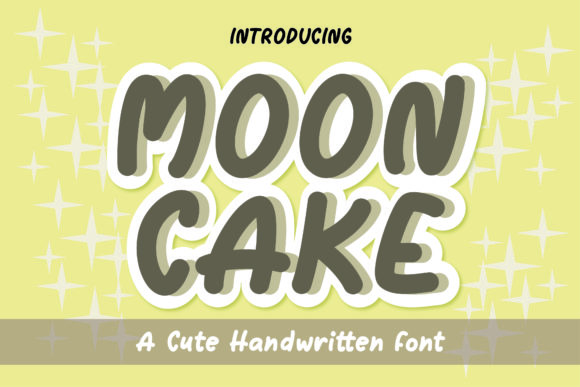 Moon Cake Font Poster 1