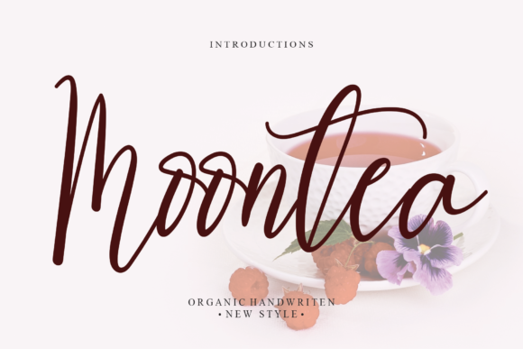 Moontea Font Poster 1