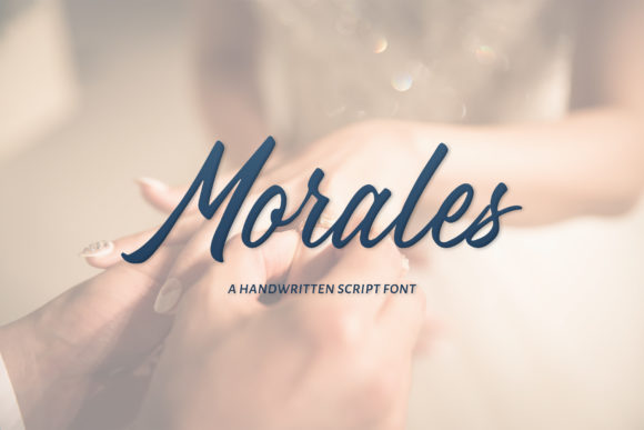Morales Font Poster 1