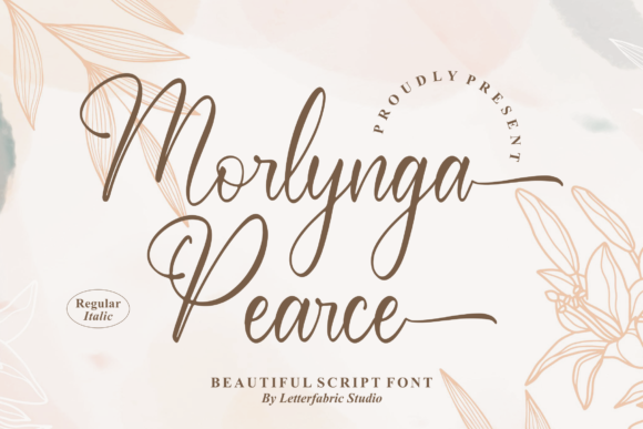 Morlynga Pearce Font Poster 1
