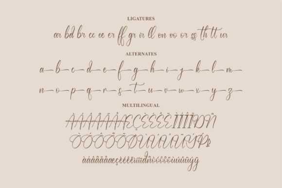 Morlynga Pearce Font Poster 14