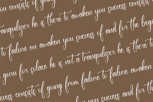 Morlynga Pearce Font Poster 8