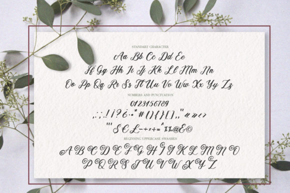 Morning Garden Font Poster 11