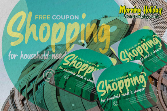 Morning Holiday Font Poster 5