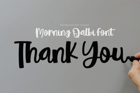 Morning Qalbi Font Poster 10