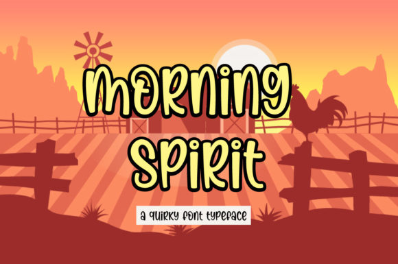 Morning Spirit Font Poster 1