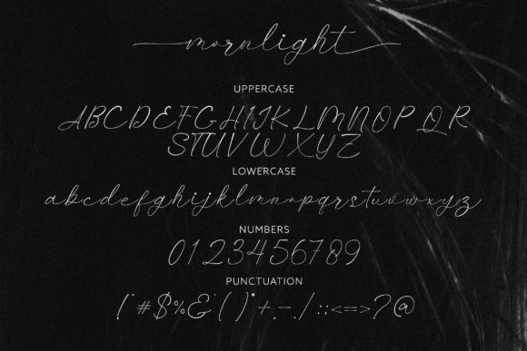 Mornlight Font Poster 11