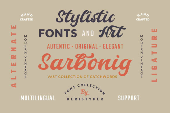 Mostyle Font Poster 3