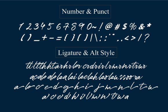 Motheg Font Poster 11