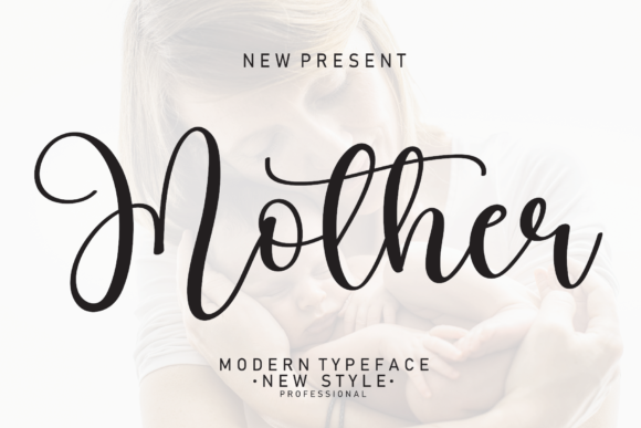 Mother Font Poster 1