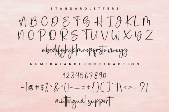 Mother Carmel Font Poster 9
