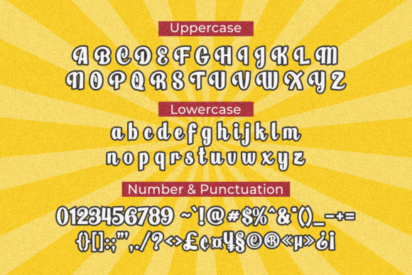 Motherlord Font Poster 7