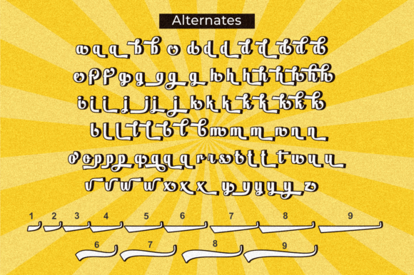 Motherlord Font Poster 8