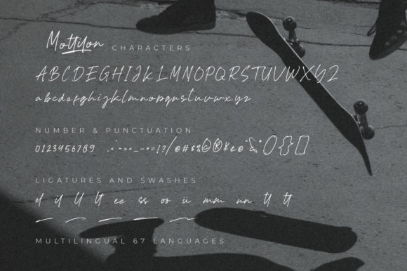 Mottilon Font Poster 4