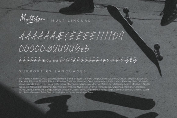 Mottilon Font Poster 5