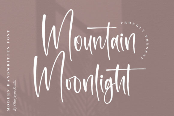 Mountain Moonlight Font