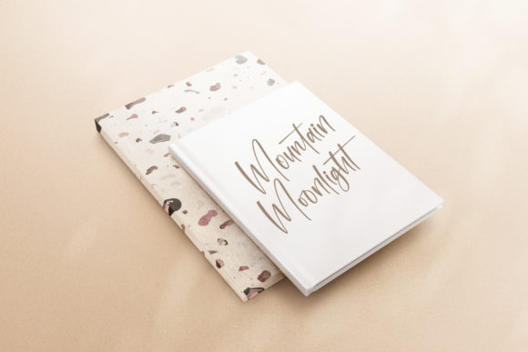 Mountain Moonlight Font Poster 8