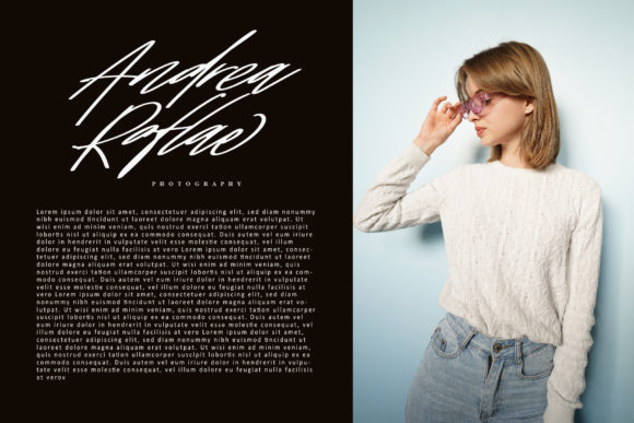 Mountegel Font Poster 4