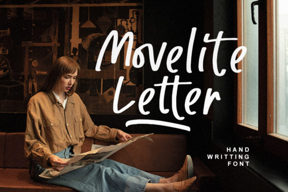 Movelite Font Poster 1
