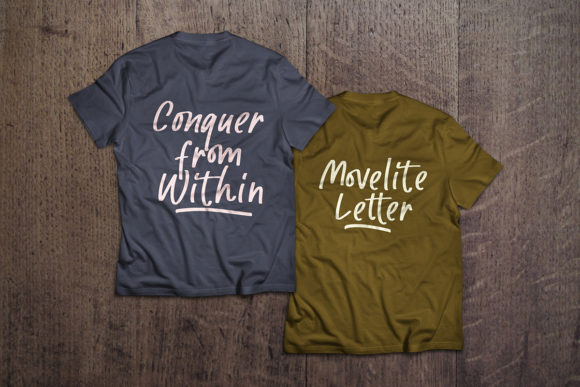 Movelite Font Poster 7