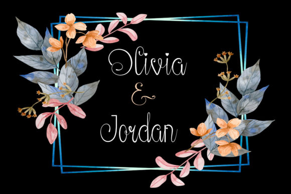 Ms Claudy Font Poster 2