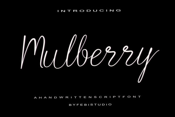 Mulberry Font