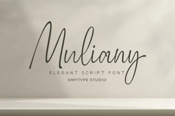 Muliany Font Poster 1