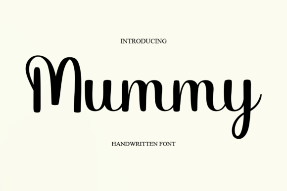 Mummy Font