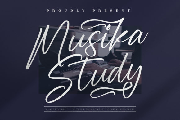 Musika Study Font Poster 1