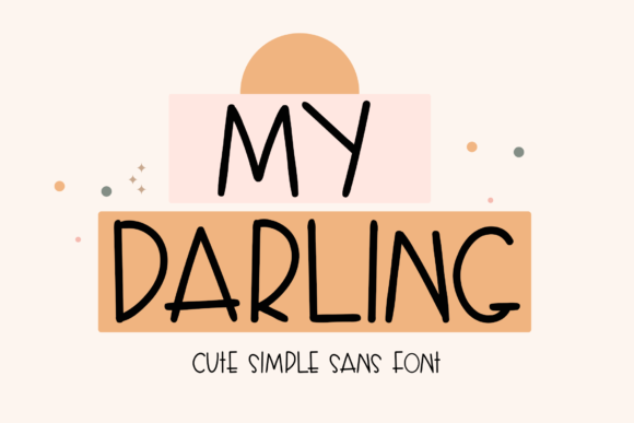 My Darling Font Poster 1