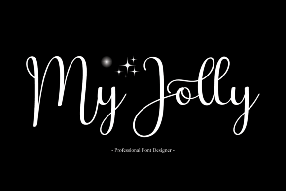 My Jolly Font Poster 1