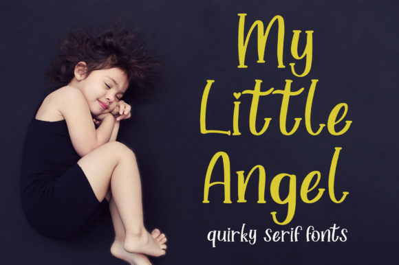 My Little Angel Font Poster 1