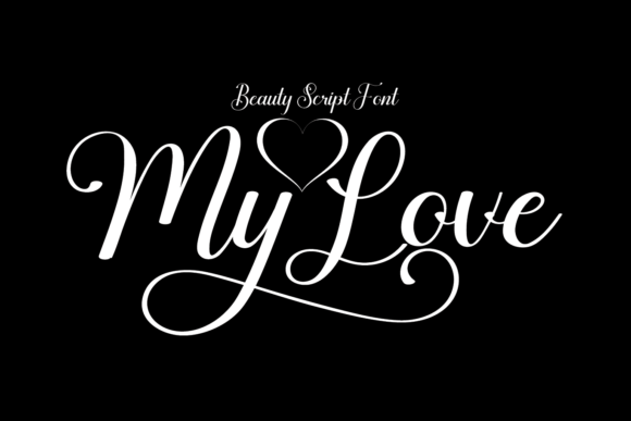 My Love Font Poster 1