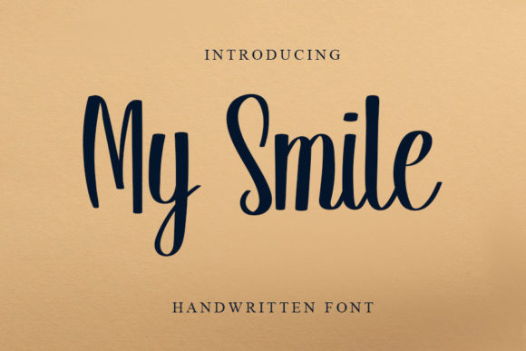 My Smile Font Poster 1