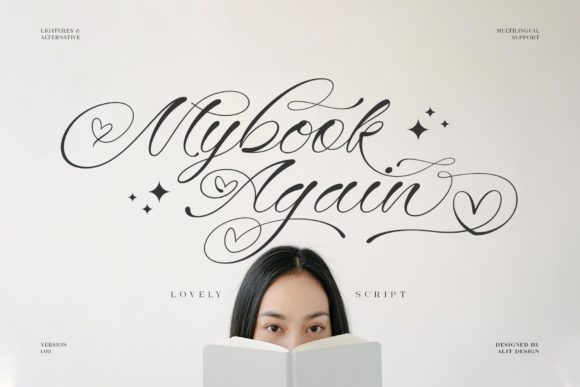 Mybook Again Font Poster 1