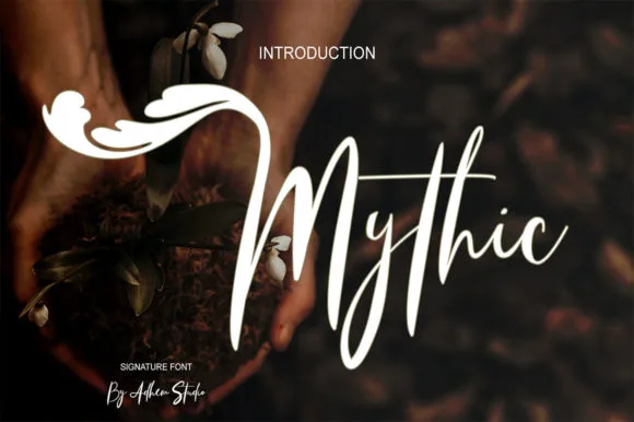 Mythic Font Mythic Font Poster 1