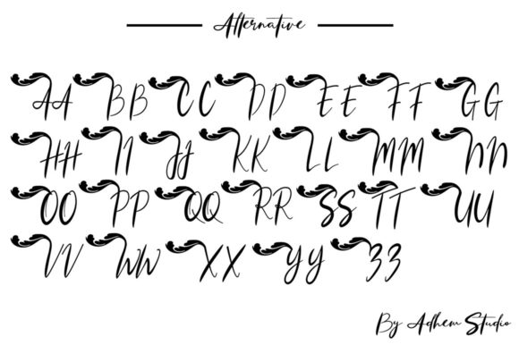 Mythic Font Poster 8