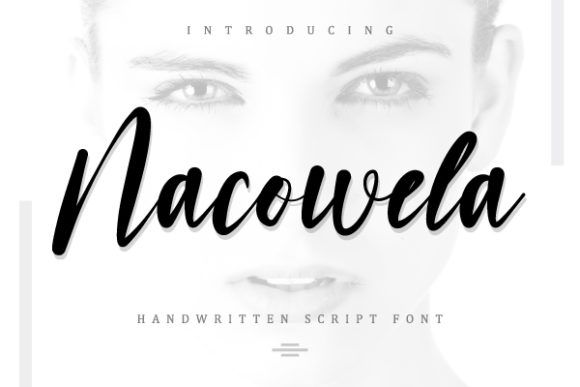 Nacowela Font Poster 1