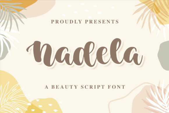 Nadela Font Poster 1