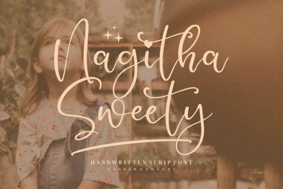 Nagitha Sweety Font Poster 1