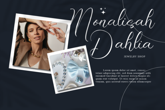 Natasha Georgia Font Poster 5