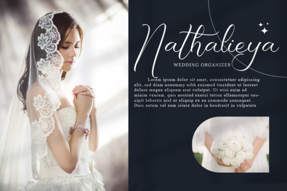 Natasha Georgia Font Poster 9