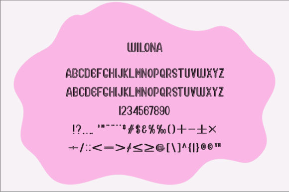 Natasha Wilona Font Poster 7