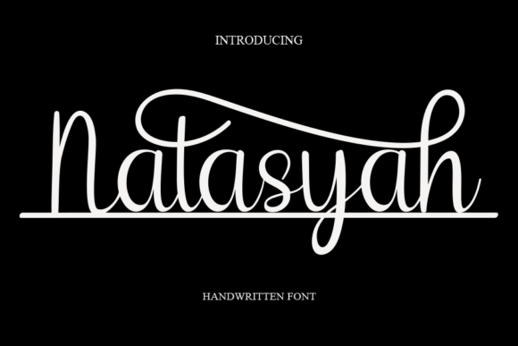 Natasyah Font Poster 1