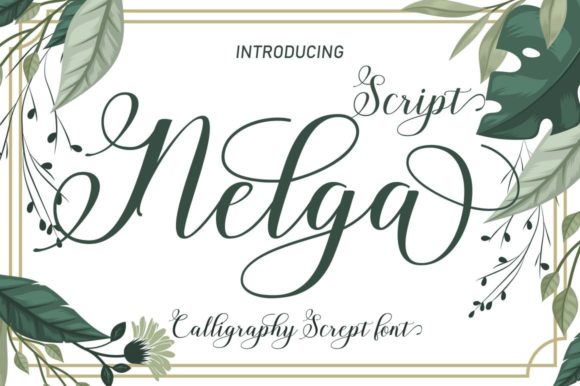 Nelga Script Font