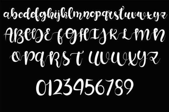Nemugold Font Poster 3