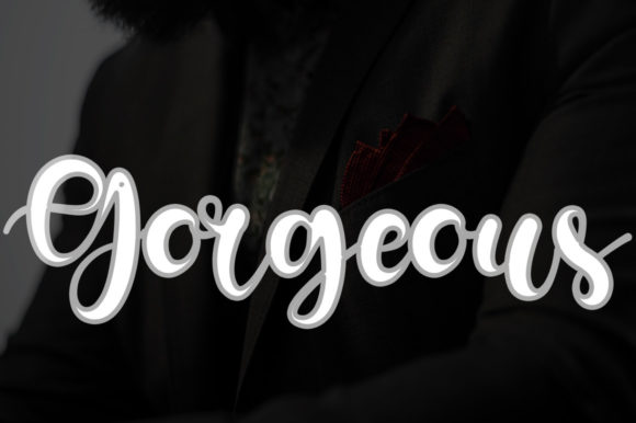 Nemugold Font Poster 4
