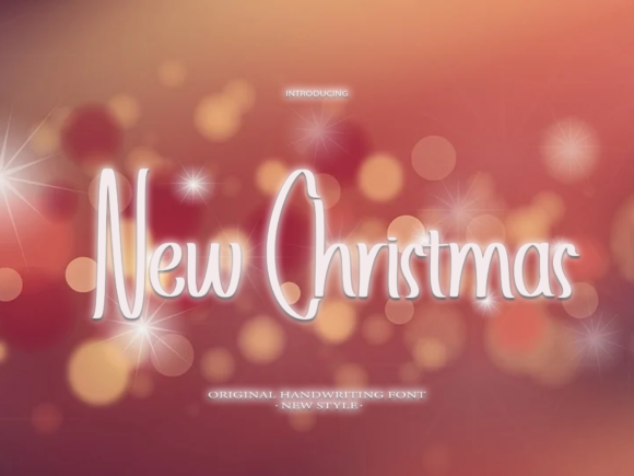 New Christmas Font