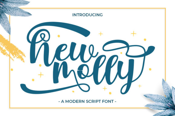 New Molly Font Poster 1