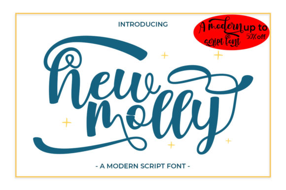 New Molly Font Poster 8
